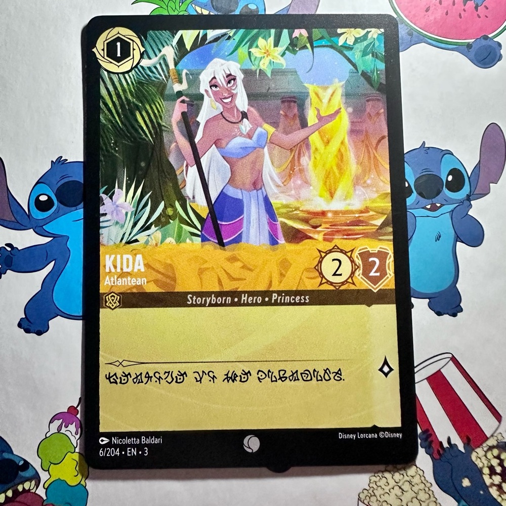 kida 6/204 [atlantis] - common — disney lorcana: into the inklands